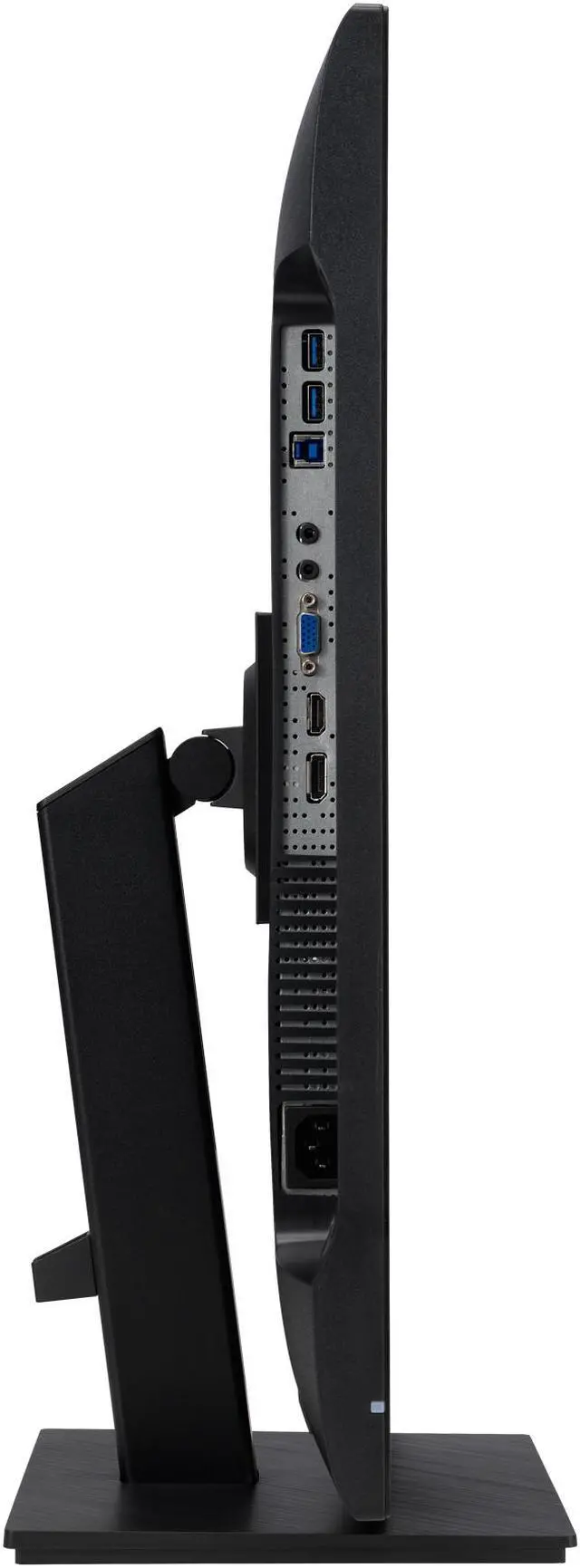 Alt view image 7 of 10 - ASUS 27" 1080P Monitor (VA27EQSB) - Full HD, IPS, 75Hz, Adaptive-Sync, Speakers, Eye Care, Low Blue Light, Flicker Free, DisplayPort, HDMI, USB Hub, D-Sub, Frameless, Wall Mountable, Height Adjustable