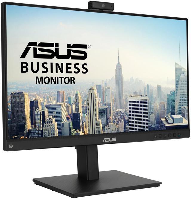 Alt view image 2 of 11 - ASUS 23.8" 1080P Video Conferencing Monitor (BE24EQSK) - Full HD, IPS, Built-in Adjustable 2MP Webcam, AI Noise-canceling Mic, Speakers, Eye Care, DisplayPort, HDMI, Wall Mountable, Height Adjustable