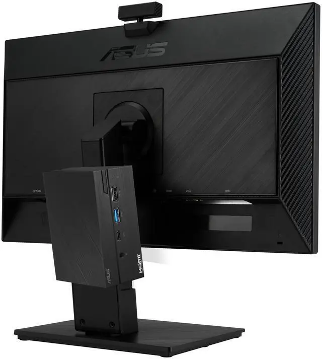 Alt view image 8 of 11 - ASUS 23.8" 1080P Video Conferencing Monitor (BE24EQSK) - Full HD, IPS, Built-in Adjustable 2MP Webcam, AI Noise-canceling Mic, Speakers, Eye Care, DisplayPort, HDMI, Wall Mountable, Height Adjustable