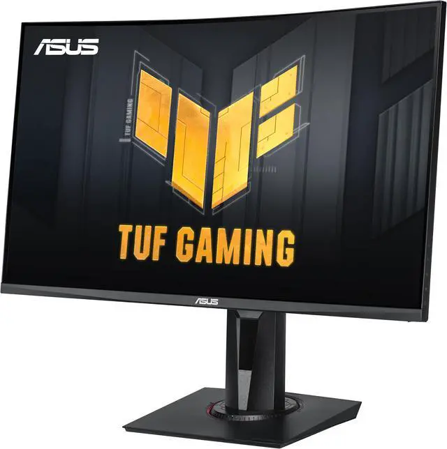 Alt view image 4 of 7 - ASUS 27" 1080P TUF Gaming Curved HDR Monitor (VG27VQM) - Full HD, 240Hz, 1ms, Extreme Low Motion Blur, Adaptive-Sync, FreeSync Premium, Speakers, Eye Care, HDMI, DisplayPort, USB, Height Adjustable
