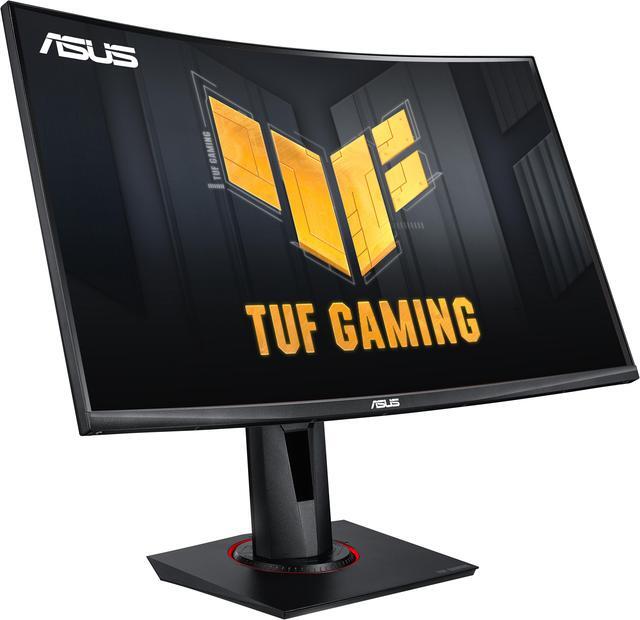 Alt view image 2 of 7 - ASUS 27" 1080P TUF Gaming Curved HDR Monitor (VG27VQM) - Full HD, 240Hz, 1ms, Extreme Low Motion Blur, Adaptive-Sync, FreeSync Premium, Speakers, Eye Care, HDMI, DisplayPort, USB, Height Adjustable
