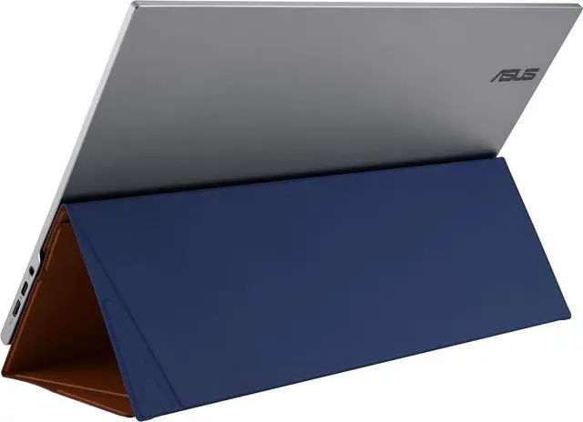 Alt view image 7 of 7 - ASUS ZenScreen OLED MQ16AH Portable Monitor - 15.6-inch FHD (1920 x 1080), OLED, 100% DCI-P3, 1 ms Response Time, Delta E < 2, HDR-10, USB Type-C, Mini HDMI, Proximity Sensor, Smart Case, Flicker Free, Low Blue Light