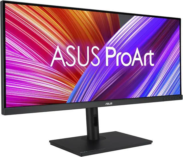 Alt view image 8 of 15 - ASUS 34" 120 Hz IPS WQHD MONITOR 2 ms FreeSync™ Premium Pro (for DisplayPort and USB-C ports) Flat Panel PA348CGV