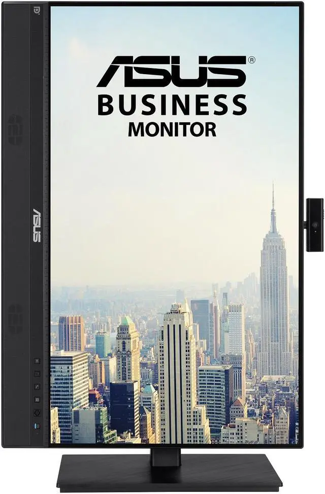 Alt view image 2 of 10 - ASUS 23.8” 1080P Video Conferencing Monitor (BE24ECSNK) - Full HD, IPS, Built-in Adjustable 2MP Webcam, AI Noise-canceling Mic, Eye Care, USB-C Docking, RJ45, Height Adjustable, HDMI, Zoom Certified