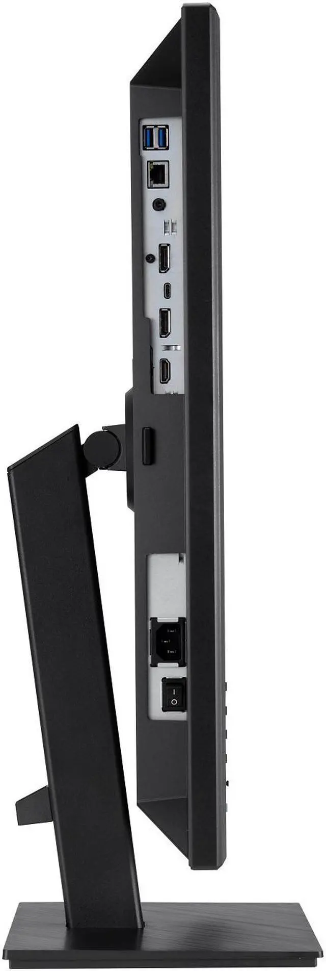 Alt view image 9 of 10 - ASUS 23.8” 1080P Video Conferencing Monitor (BE24ECSNK) - Full HD, IPS, Built-in Adjustable 2MP Webcam, AI Noise-canceling Mic, Eye Care, USB-C Docking, RJ45, Height Adjustable, HDMI, Zoom Certified