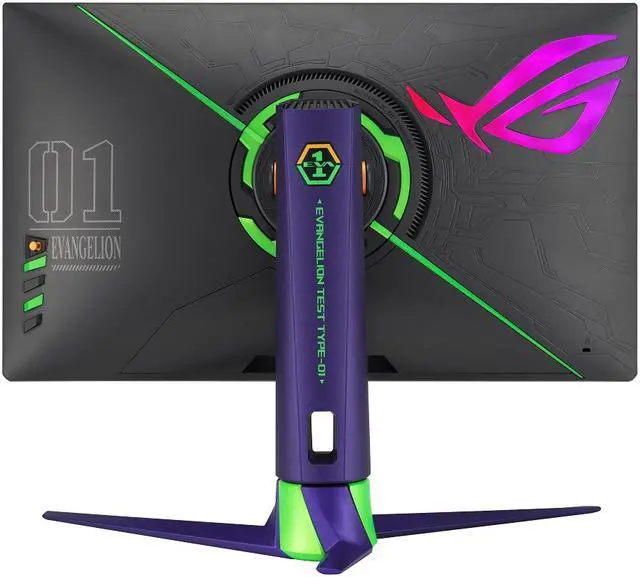 Alt view image 5 of 9 - ASUS ROG Strix 27” 1440P EVA EDITION HDR Gaming Monitor (XG27AQM-G) - QHD (2560 x 1440), Fast IPS, 270Hz, 0.5ms, Extreme Low Motion Blur Sync, G-SYNC Compatible, Eye Care, DisplayPort, HDMI, USB