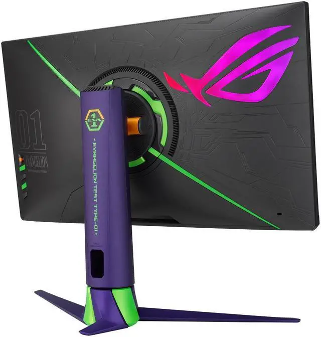 Alt view image 7 of 9 - ASUS ROG Strix 27” 1440P EVA EDITION HDR Gaming Monitor (XG27AQM-G) - QHD (2560 x 1440), Fast IPS, 270Hz, 0.5ms, Extreme Low Motion Blur Sync, G-SYNC Compatible, Eye Care, DisplayPort, HDMI, USB