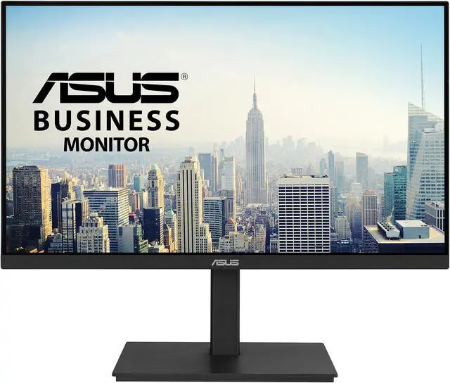 Alt view image 2 of 6 - ASUS 23.8" 1080P Docking Monitor (VA24ECPSN) - Full HD, IPS, 75Hz, Adaptive-Sync, Speakers, Eye Care, Low Blue Light, Flicker Free, USB-C, RJ45, HDMI, Frameless, Height Adjustment, VESA Wall Mountable