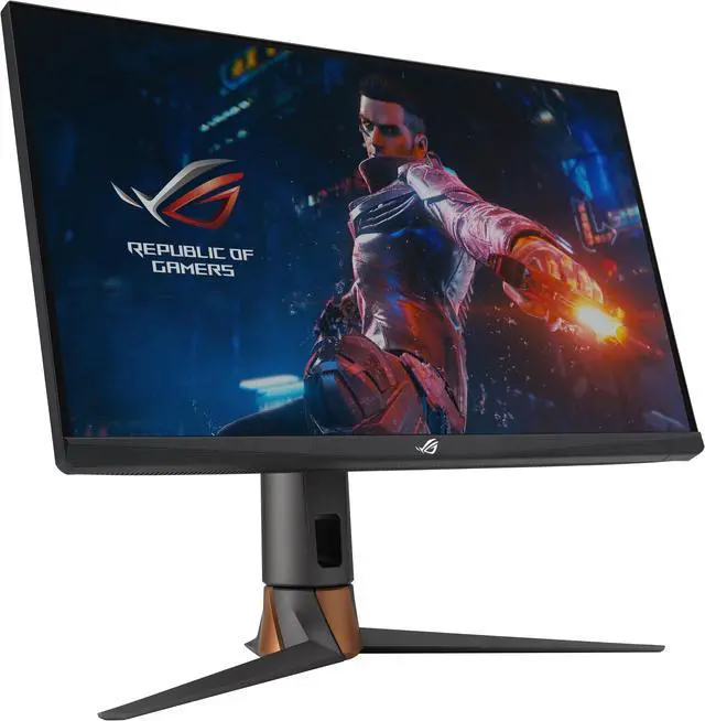 Alt view image 4 of 8 - ASUS PG27AQN 27" WQHD 1440P IPS 360Hz ROG Swift HDR 1ms, G-SYNC, NVIDIA Reflex Latency Analyzer, Height Adjustable, DisplayPort, USB Gaming Monitor