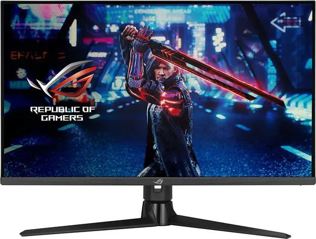 Alt view image 2 of 15 - ASUS 32” QHD Fast IPS, 175Hz (OC) Gaming Monitor - 1ms, G-SYNC compatible, 1440P (2560 x 1440), Variable Overdrive, Eye Care, DisplayHDR 600, DisplayPort, HDMI, USB, 96% DCI-P3 XG32AQ ROG Strix