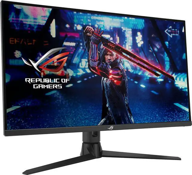 Alt view image 5 of 15 - ASUS 32” QHD Fast IPS, 175Hz (OC) Gaming Monitor - 1ms, G-SYNC compatible, 1440P (2560 x 1440), Variable Overdrive, Eye Care, DisplayHDR 600, DisplayPort, HDMI, USB, 96% DCI-P3 XG32AQ ROG Strix
