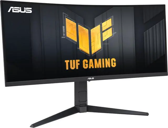 Alt view image 2 of 8 - ASUS VG34VQEL1A TUF Gaming 34” Ultra-wide Curved HDR Monitor- 21:9, UWQHD (3440 x 1440), 100Hz, Extreme Low Motion Blur, FreeSync, 1ms, DisplayPort, HDMI, USB, Tripod socket, Height Adjustable