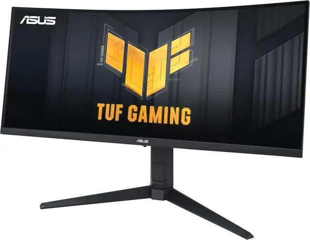 Alt view image 4 of 8 - ASUS VG34VQEL1A TUF Gaming 34” Ultra-wide Curved HDR Monitor- 21:9, UWQHD (3440 x 1440), 100Hz, Extreme Low Motion Blur, FreeSync, 1ms, DisplayPort, HDMI, USB, Tripod socket, Height Adjustable
