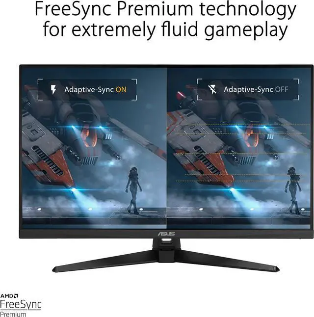 Alt view image 5 of 15 - ASUS TUF Gaming 31.5” 1440P HDR Monitor (VG32AQA1A) - QHD (2560 x 1440), 170Hz, 1ms, Extreme Low Motion Blur, FreeSync Premium, DisplayPort, HDMI, HDR-10, Shadow Boost, VESA Wall Mountable