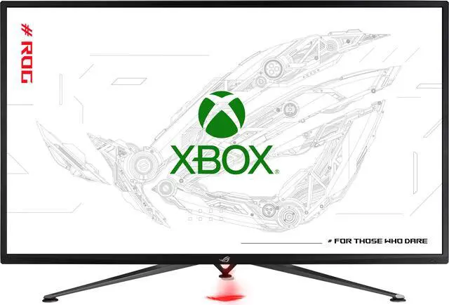Alt view image 6 of 13 - ASUS 43” 4K 144Hz 1ms HDR DSC Gaming Monitor - FreeSync™ Premium Pro UHD (3840 x 2160), HDMI 2.1, Extreme Low Motion Blur Sync, DisplayHDR1000, DCI-P3 90% ROG Strix XG43UQ Xbox Edition