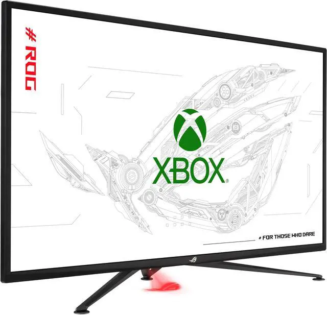 Alt view image 7 of 13 - ASUS 43” 4K 144Hz 1ms HDR DSC Gaming Monitor - FreeSync™ Premium Pro UHD (3840 x 2160), HDMI 2.1, Extreme Low Motion Blur Sync, DisplayHDR1000, DCI-P3 90% ROG Strix XG43UQ Xbox Edition