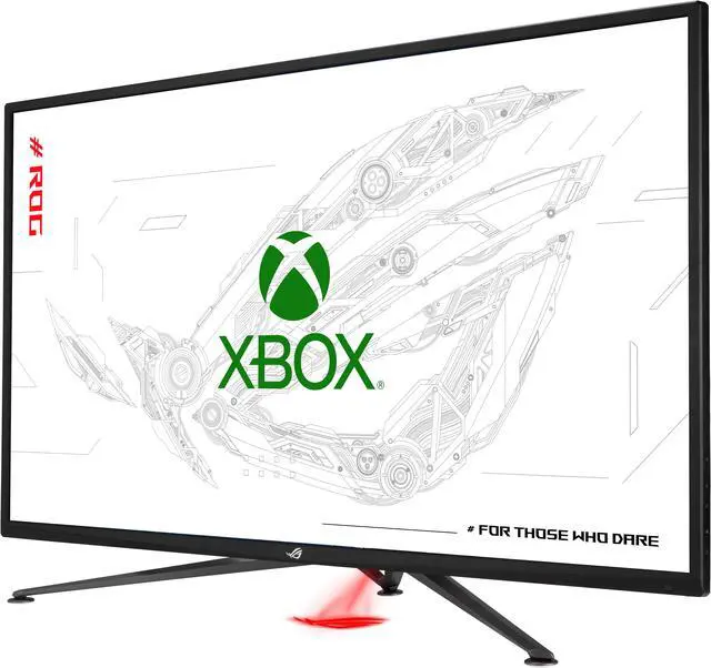 Alt view image 8 of 13 - ASUS 43” 4K 144Hz 1ms HDR DSC Gaming Monitor - FreeSync™ Premium Pro UHD (3840 x 2160), HDMI 2.1, Extreme Low Motion Blur Sync, DisplayHDR1000, DCI-P3 90% ROG Strix XG43UQ Xbox Edition