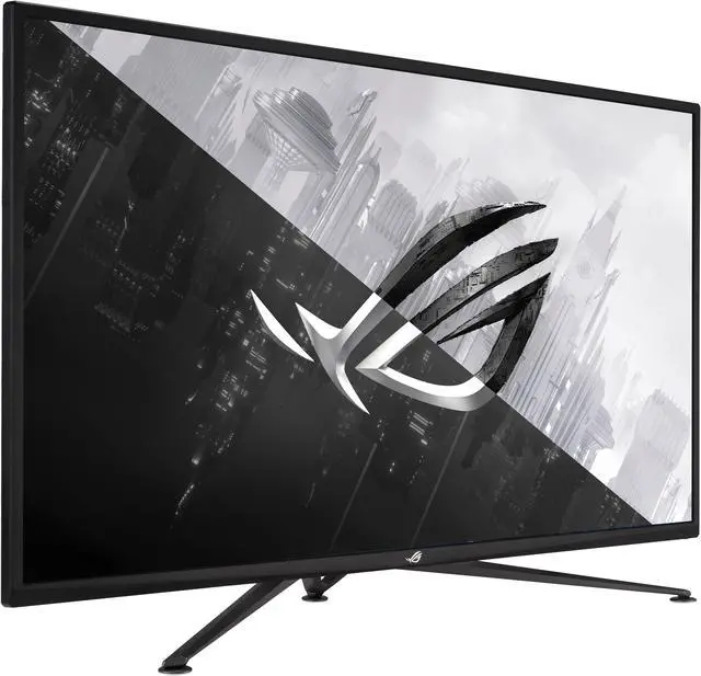 Alt view image 4 of 13 - ASUS 43” 4K 144Hz 1ms HDR DSC Gaming Monitor - FreeSync™ Premium Pro UHD (3840 x 2160), HDMI 2.1, Extreme Low Motion Blur Sync, DisplayHDR1000, DCI-P3 90% ROG Strix XG43UQ Xbox Edition