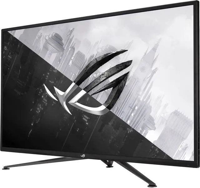 Alt view image 5 of 13 - ASUS 43” 4K 144Hz 1ms HDR DSC Gaming Monitor - FreeSync™ Premium Pro UHD (3840 x 2160), HDMI 2.1, Extreme Low Motion Blur Sync, DisplayHDR1000, DCI-P3 90% ROG Strix XG43UQ Xbox Edition