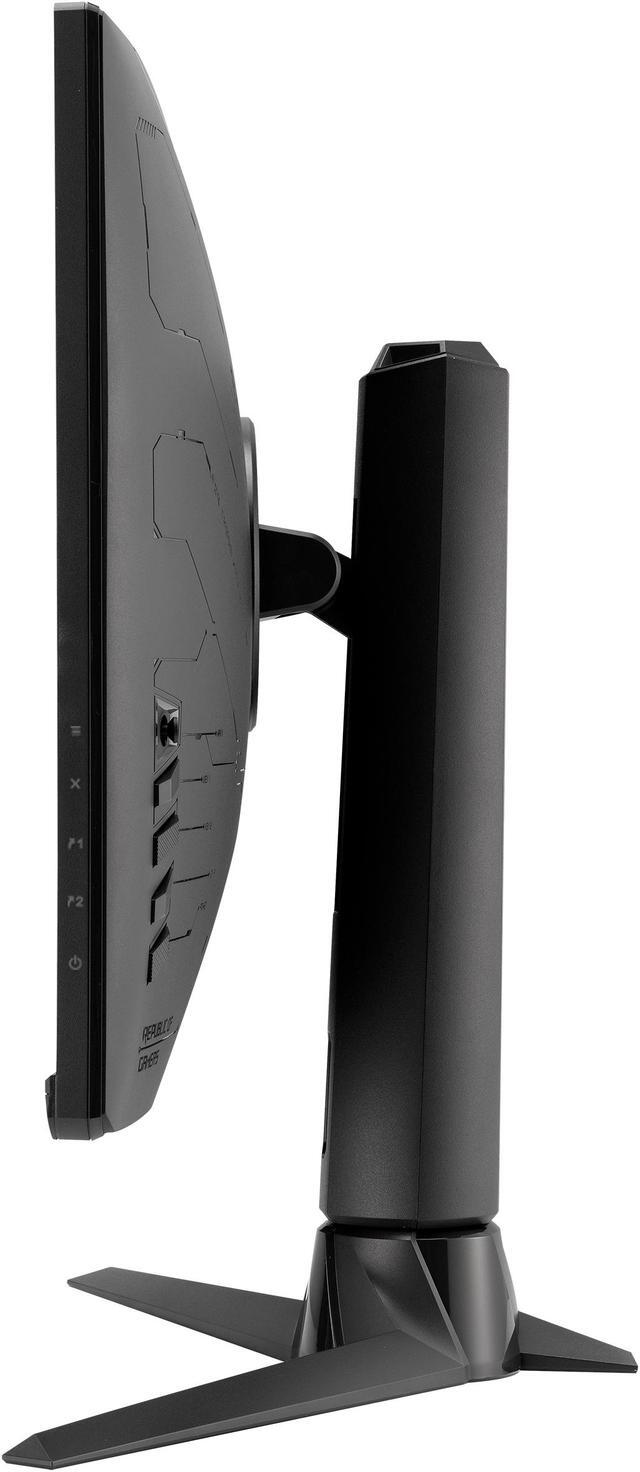 Alt view image 8 of 10 - ASUS 27” 1440P Curved Gaming Monitor - QHD (2560 x 1440), Fast IPS, 170Hz, 1ms, G-SYNC Compatible, FreeSync Premium, Eye Care, HDMI, DisplayPort, Height Adjustable, DisplayHDR 400 ROG Strix XG27AQV