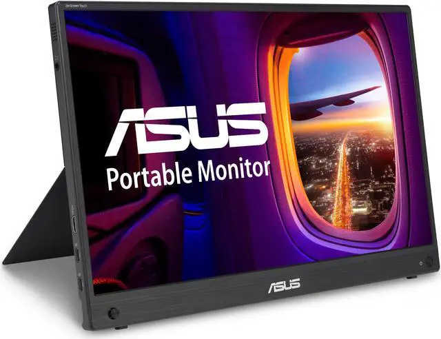 Alt view image 11 of 12 - ASUS ZenScreen Touch Screen 15.6" 1080P Portable USB Monitor (MB16AHT) - Full HD (1920 x 1080), IPS, USB-C, Mini-HDMI, Kickstand, Tripod Mountable, Flicker Free, Blue Light Filter, Protective Sleeve