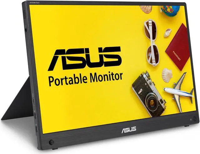 Alt view image 12 of 12 - ASUS ZenScreen Touch Screen 15.6" 1080P Portable USB Monitor (MB16AHT) - Full HD (1920 x 1080), IPS, USB-C, Mini-HDMI, Kickstand, Tripod Mountable, Flicker Free, Blue Light Filter, Protective Sleeve