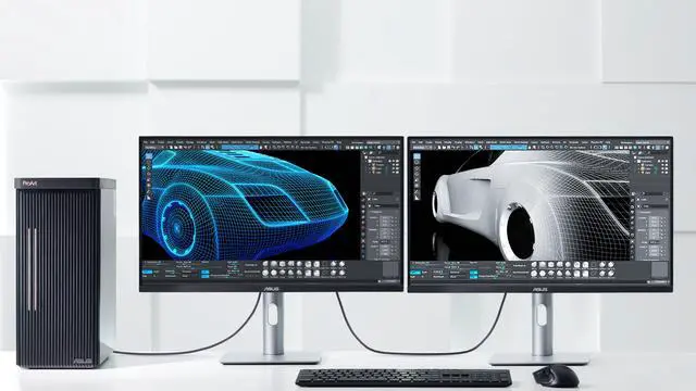 Alt view image 21 of 20 - ASUS ProArt Display 27" 4K HDR Professional Monitor (PA279CRV) - IPS, UHD (3840 x 2160), 99% DCI-P3/Adobe RGB, Delta E < 2, Calman Verified, USB-C PD 96W, DisplayPort, Daisy-Chain, Height Adjustable