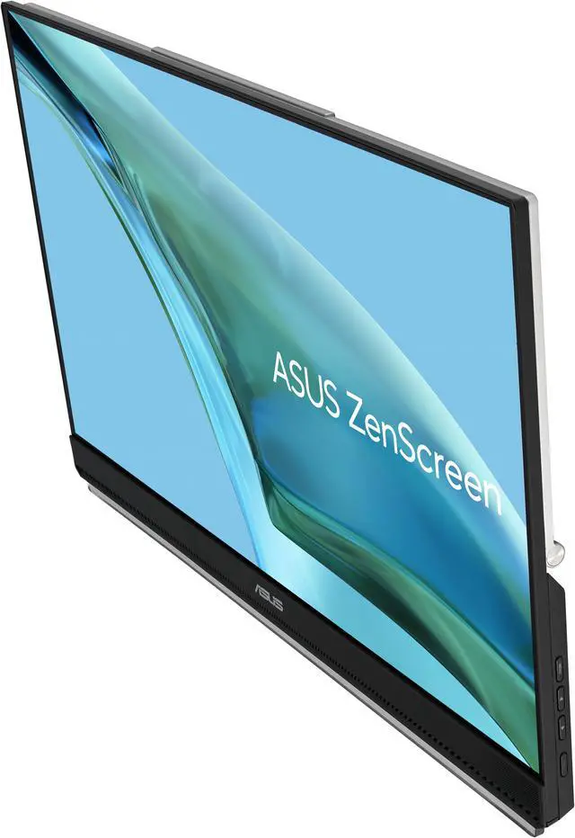 Alt view image 5 of 20 - ASUS ZenScreen 24" (23.8" viewable) 1080P Portable USB-C Monitor (MB249C) - Full HD, IPS, Speakers, Multi-stand Design, Kickstand, C-clamp Arm, Partition Hook, Carrying Handle, Work From Home Monitor