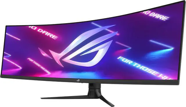 Alt view image 4 of 7 - ASUS ROG Strix 49" Ultra-wide Curved HDR Gaming Monitor (XG49WCR) - Dual QHD 32:9 (5120 x 1440), 165Hz, Extreme Low Motion Blur Sync, USB-C, RJ45, DisplayHDR400, 90% DCI-P3, Dual Input KVM Switch