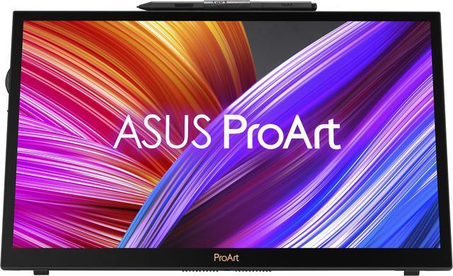 Alt view image 4 of 20 - ASUS ProArt Display 15.6" 4K Pen Display (PA169CDV) - IPS, UHD (3840 x 2160), WACOM FEEL EMR, 100% sRGB, Calman Verified, PANTONE Validated, Speakers, USB-C, 10-point Touch, ASUS Dial