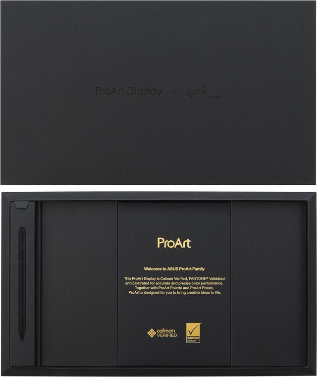 Alt view image 13 of 20 - ASUS ProArt Display 15.6" 4K Pen Display (PA169CDV) - IPS, UHD (3840 x 2160), WACOM FEEL EMR, 100% sRGB, Calman Verified, PANTONE Validated, Speakers, USB-C, 10-point Touch, ASUS Dial