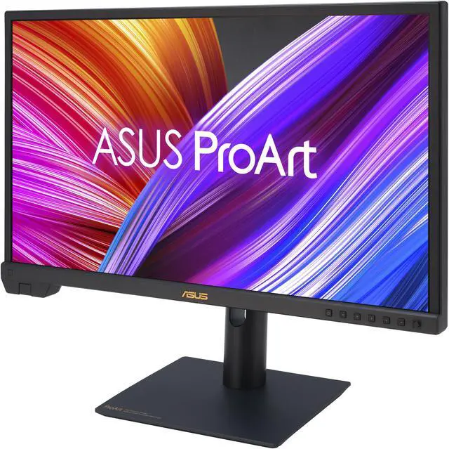 Alt view image 2 of 14 - ASUS ProArt Display 24" 4K 12G-SDI HLG Professional Monitor (PA24US) - IPS, UHD (3840 x 2160), 99% Adobe RGB, 95% DCI-P3, Delta E < 1, USB-C, Built-in Motorized Colorimeter, Calman Ready