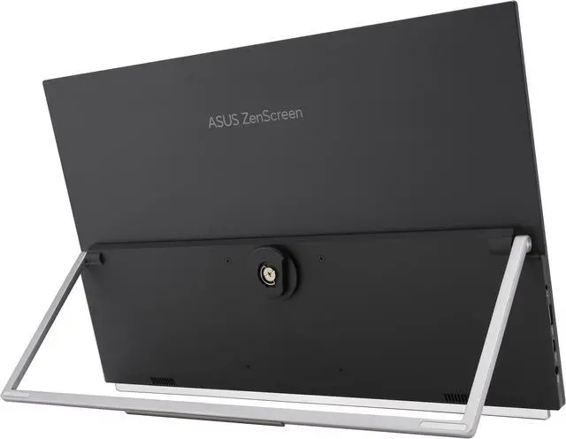 Alt view image 4 of 7 - ASUS ZenScreen 22" (21.5" Viewable) 1080P Portable Monitor (MB229CF) - Full HD, IPS, 100Hz, USB-C PD 60W, Speakers, Carrying Handle, Kickstand, C-clamp Arm, Partition Hook, Subwoofer