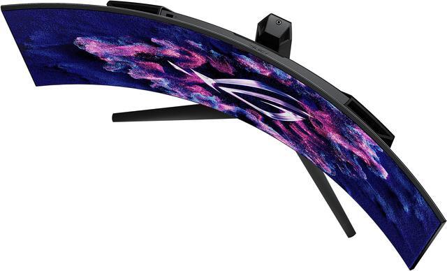 Alt view image 5 of 6 - ASUS ROG Swift 39" Ultrawide 800R Curved OLED Gaming Monitor (PG39WCDM) - 21:9 (3440x1440), 240Hz, 0.03ms, G-SYNC Compatible, Custom Heatsink, Smart KVM, 90W USB-C, DisplayWidget