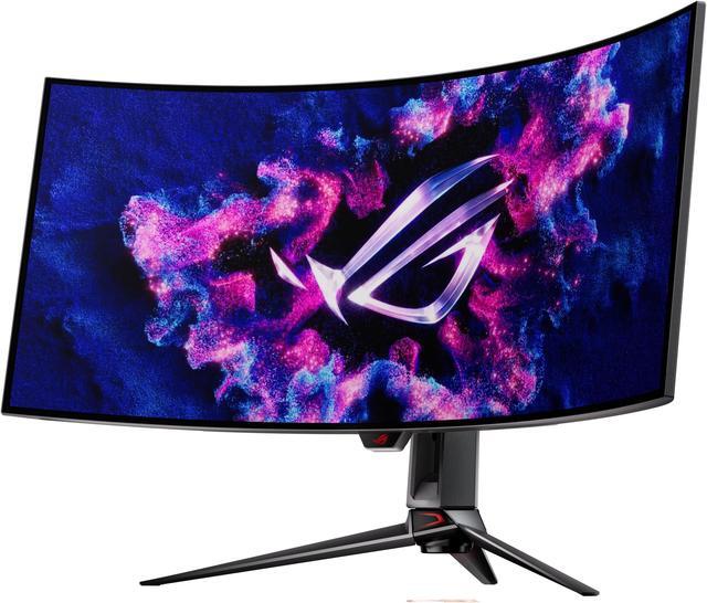 Alt view image 3 of 6 - ASUS ROG Swift 39" Ultrawide 800R Curved OLED Gaming Monitor (PG39WCDM) - 21:9 (3440x1440), 240Hz, 0.03ms, G-SYNC Compatible, Custom Heatsink, Smart KVM, 90W USB-C, DisplayWidget