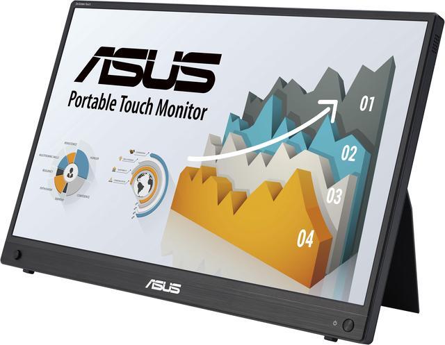 Alt view image 10 of 12 - ASUS ZenScreen Touch 16" USB-C Portable monitor (MB16AMTR) - Full HD, IPS, Built-in Battery, Kickstand, Tripod socket, Eye Care, Compatible with Laptops, Smartphones and Game Consoles