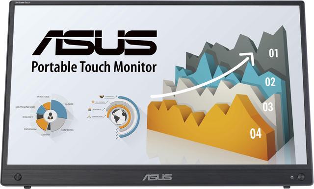 Alt view image 8 of 12 - ASUS ZenScreen Touch 16" USB-C Portable monitor (MB16AMTR) - Full HD, IPS, Built-in Battery, Kickstand, Tripod socket, Eye Care, Compatible with Laptops, Smartphones and Game Consoles