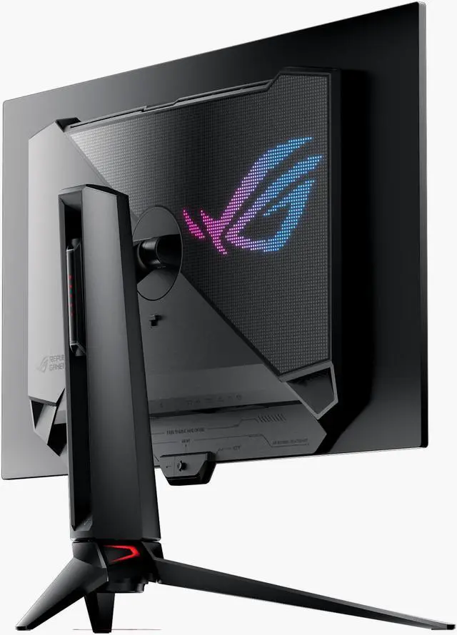 Alt view image 4 of 6 - ASUS ROG Swift 32" 4K OLED Gaming Monitor PG32UCDP WOLED, Dual mode 4K 240Hz, FHD 480Hz, 0.03ms, G-SYNC Compatible, Custom Heatsink, AI Gaming, 99% DCI-P3, True 10-bit, USB-C 90W
