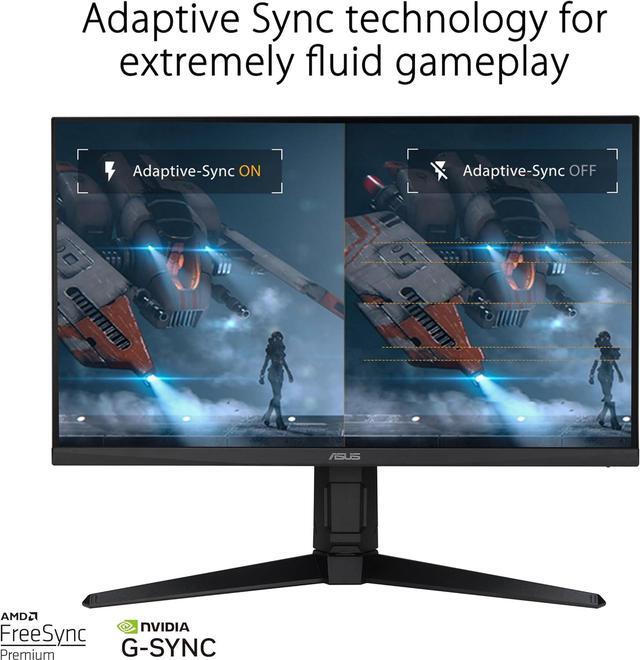 Alt view image 2 of 9 - ASUS TUF Gaming 27” 1440P Monitor (VG27AQL3A) - QHD (2560 x 1440), 180Hz, 1ms, Fast IPS, Extreme Low Motion Blur SYNC, G-SYNC Compatible, Freesync Premium, 130% sRGB, DisplayHDR 400, 3 Year Warranty