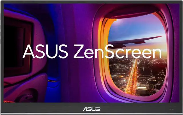 Main image of ASUS ZenScreen 16" OLED USB-C portable monitor (MQ16AHE) - Full HD, 100% DCI-P3, 1ms, HDR-10, Mini HDMI, Eye Care, Proximity Sensor, 360° kickstand, Compatible with Laptops, Smartphones