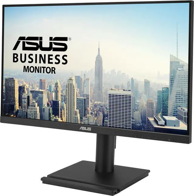 Alt view image 5 of 12 - ASUS VA24DQFS Business Monitor – 24" (23.8" viewable), IPS, Full HD, Frameless, 100Hz, Adaptive-Sync, 1ms MPRT, HDMI, DisplayPort, VGA, Low Blue Light, Flicker Free, Ergonomic Design, Wall Mountable