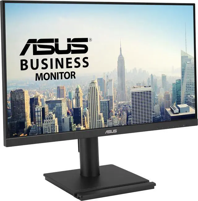 Alt view image 6 of 12 - ASUS VA24DQFS Business Monitor – 24" (23.8" viewable), IPS, Full HD, Frameless, 100Hz, Adaptive-Sync, 1ms MPRT, HDMI, DisplayPort, VGA, Low Blue Light, Flicker Free, Ergonomic Design, Wall Mountable