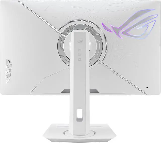 Alt view image 6 of 8 - ASUS ROG Strix 27" 1440P USB-C HDR Gaming Monitor (XG27ACG-W) - White, QHD, 180Hz, 1ms, Fast IPS, DCI-P3 95%, Extreme Low Motion Blur Sync, G-Sync Compatible, Tripod Socket, AI Gaming