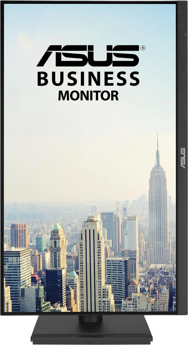 Alt view image 4 of 12 - ASUS 27" 1080P Business Monitor (VA27DQFS) - IPS, Frameless, 100Hz, 1ms, Adaptive-Sync, HDMI, DisplayPort, VGA, for Working and Gaming, Ergonomic Design, Blue Light Filter, Flicker Free