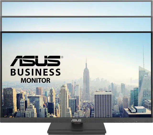 Alt view image 6 of 12 - ASUS 27" 1080P Business Monitor (VA27DQFS) - IPS, Frameless, 100Hz, 1ms, Adaptive-Sync, HDMI, DisplayPort, VGA, for Working and Gaming, Ergonomic Design, Blue Light Filter, Flicker Free