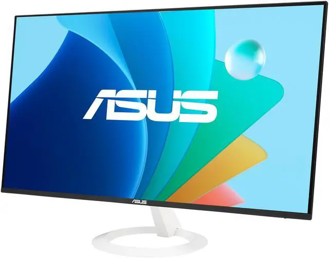 Alt view image 2 of 5 - ASUS 27" (27-inch viewable) Eye Care Monitor (VZ27EHF-W) - Full HD (1920 x 1080), IPS, 100Hz, 1ms, Frameless, Adaptive-Sync, HDMI, Low Blue Light, Flicker Free, Ultra-Slim profile