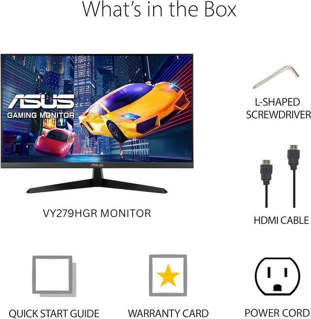 Alt view image 12 of 12 - ASUS 27" 1080P Eye Care Monitor (VY279HGR) - Full HD, IPS, 120Hz, 1ms, Adaptive Sync, for Working and Gaming, Eye Care Plus, Blue Light Filter, Flicker Free, SmoothMotion, DisplayWidget