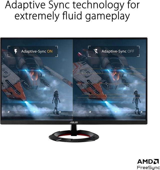 Alt view image 6 of 12 - ASUS TUF Gaming VG249Q3R Gaming Monitor – 23.8", Full HD(1920x1080), 180Hz, Fast IPS, Extreme Low Motion Blur™, 1ms (GTG), FreeSync™, Variable Overdrive, 100% sRGB