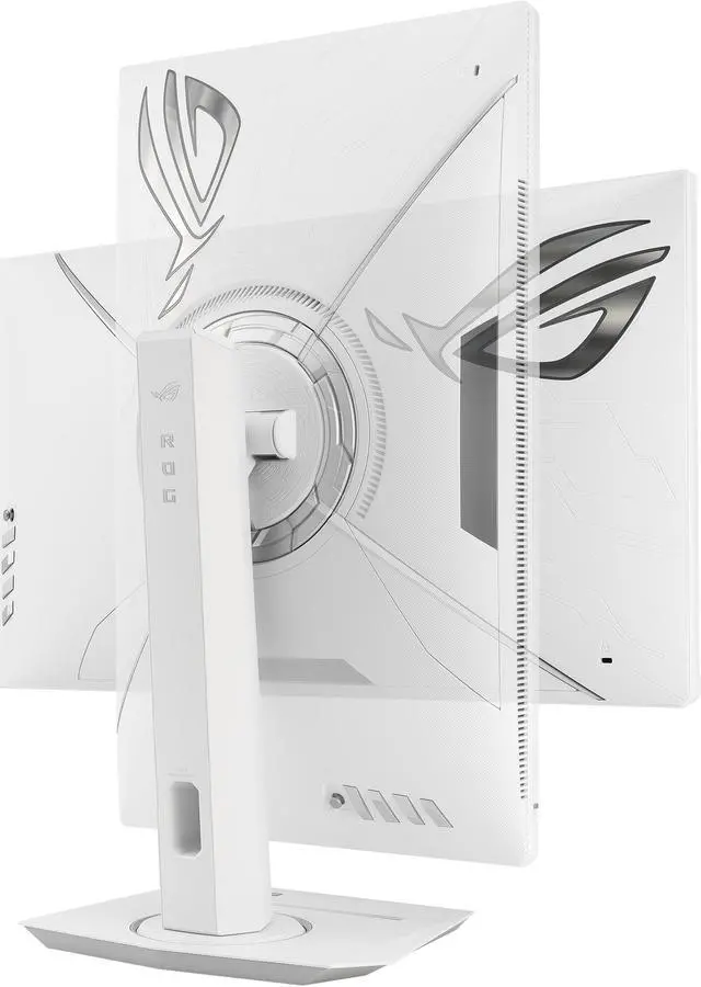 Alt view image 6 of 9 - ASUS ROG Strix 25" (24.5-inch viewable) 1080P HDR Gaming Monitor (XG259QNG-W) - White, Full HD, 380Hz, 0.3ms, Fast IPS, Extreme Low Motion Blur Sync, FreeSync Premium, DisplayWidget, Ergonomic