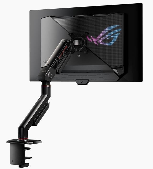 Alt view image 4 of 18 - ASUS ROG Swift 27" (26.5" viewable) 1440P OLED DSC Gaming Monitor (PG27AQDM-R) - QHD (2560x1440) 240Hz, 0.03ms, G-SYNC Compatible, 99% DCI-P3, True 10-bit, Monitor Arm Included